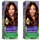 Wella Koleston Naturals 3.4 Koyu Kestane Krem Saç Boyası 2x50 ml