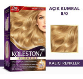 Wella Koleston Supreme 8.0 Açık Kumral Krem Saç Boyası 50 ml