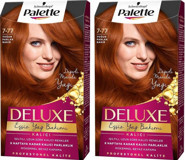 Palette Deluxe 7.77 Yoğun Parlak Bakır Krem Saç Boyası 2x50 ml
