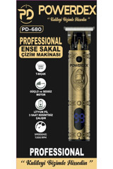 Powerdex PD-680 Sakal Tek Başlıklı Sinekkaydı Kuru Tıraş Makinesi