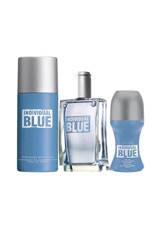 Avon Indıvıdual Blue 3 Parça Erkek Parfüm Deodorant Seti EDT