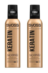 Syoss Keratin İnce Telli Saçlar İçin Şekillendirici Saç Köpüğü 2x250 ml