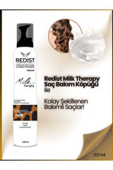 Redist Milk Therapy Normal Saçlar İçin Şekillendirici Hacim Veren Saç Köpüğü 200 ml