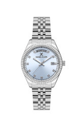 Daniel Klein DKE.1.10661-3 34 mm Gri Çelik Kordon Analog Kadın Kol Saati