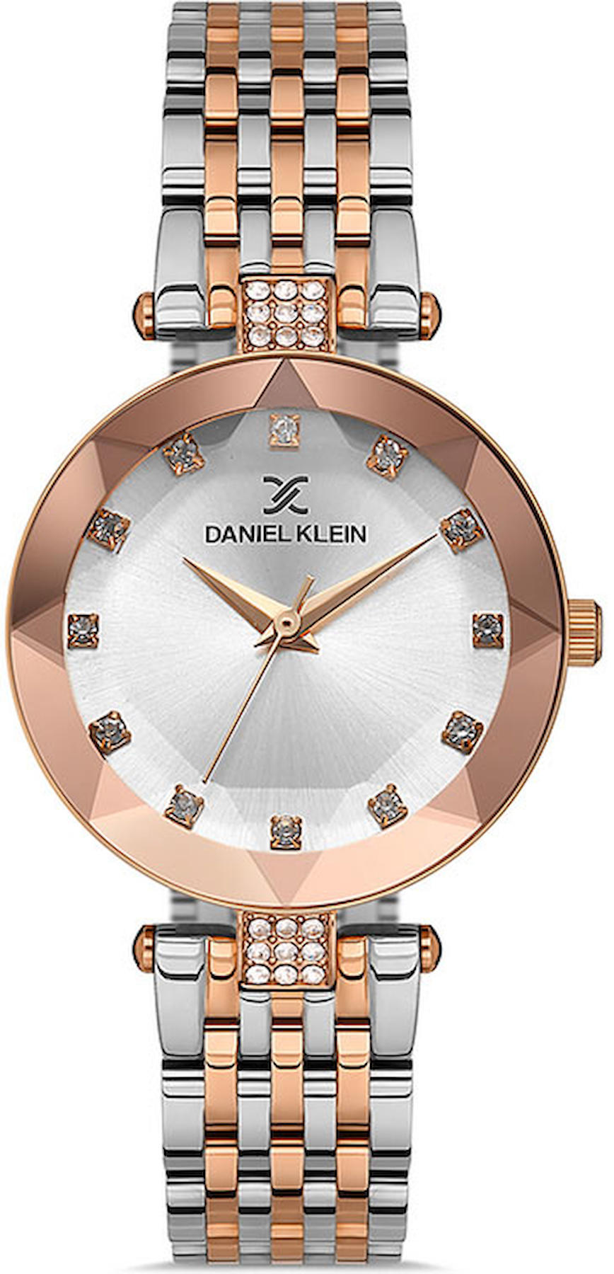 Daniel Klein DKE.1.10350-5 35 mm Gri-Rose Gold Çelik Kordon Analog Kadın Kol Saati
