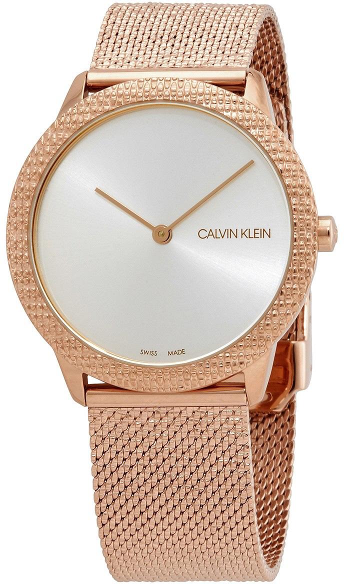 Calvin Klein K3M22U26 36 mm Rose Gold Hasır Kordon Analog Kadın Kol Saati