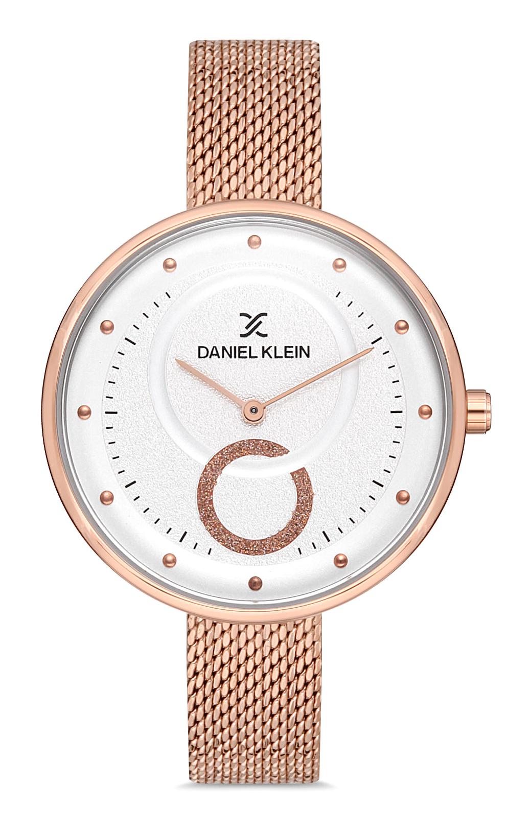 Daniel Klein DKM.1.12757.2 36 mm Rose Gold Hasır Kordon Analog Kadın Kol Saati