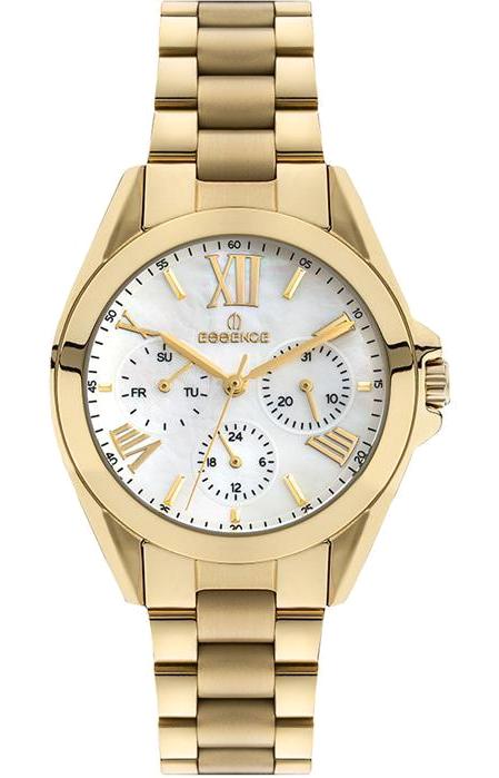Essence ES6672FE.120 36 mm Altın Çelik Kordon Analog Kadın Kol Saati