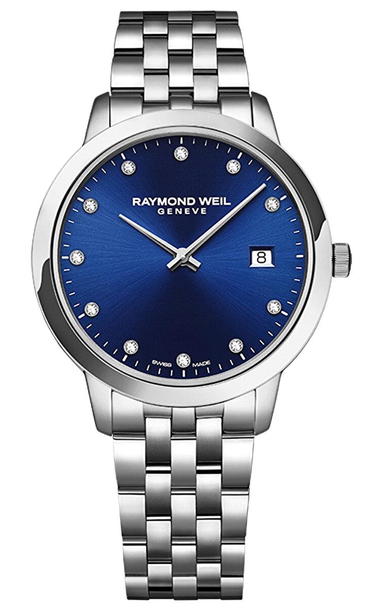 Raymond Weil RW5385ST50081 Takvimli 34 mm Gri Çelik Kordon Analog Kadın Kol Saati