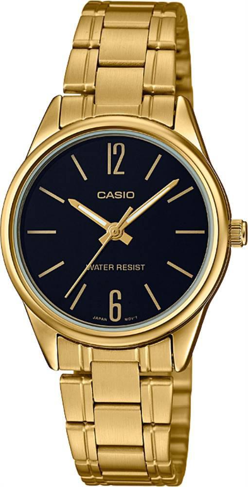 Casio LTP-V005G-1BUDF 28 mm Altın Çelik Kordon Analog Kadın Kol Saati