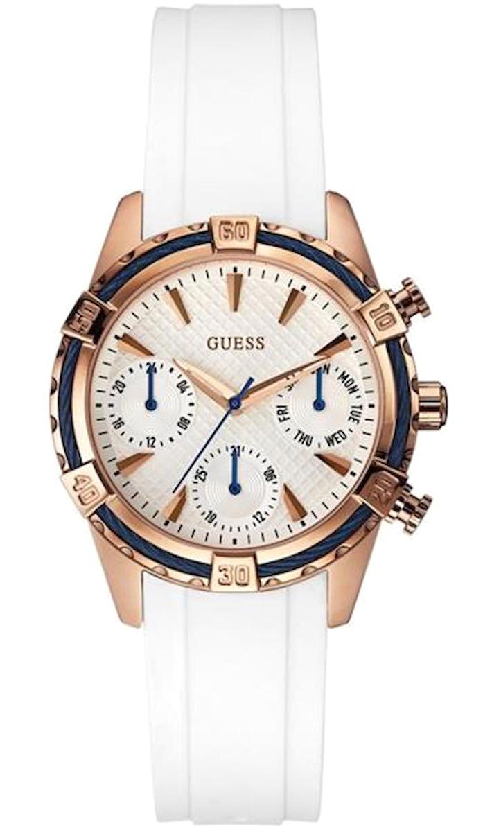 Guess GUW0562L1 36 mm Beyaz Çelik Kordon Analog Kadın Kol Saati
