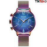 Welder Watch WWRC646 Takvimli 38 mm Çok Renkli Çelik Kordon Analog Kadın Kol Saati