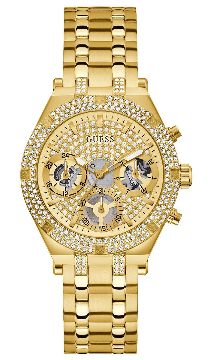 Guess GUGW0440L2 Takvimli 38 mm Altın Çelik Kordon Analog Kadın Kol Saati