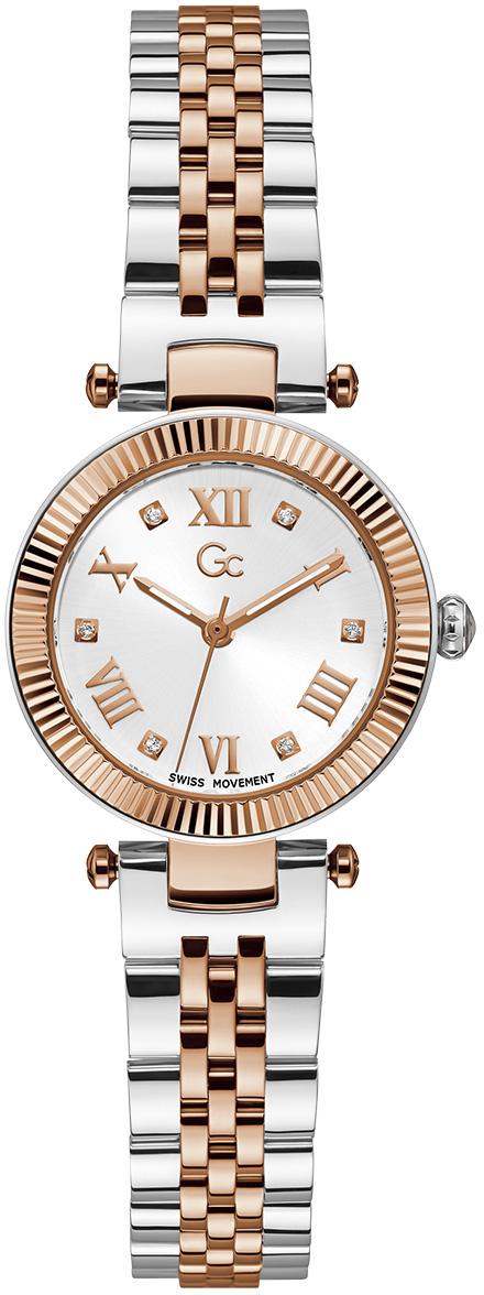 Guess GCZ02001L1MF 28 mm Gri-Rose Gold Çelik Kordon Analog Kadın Kol Saati