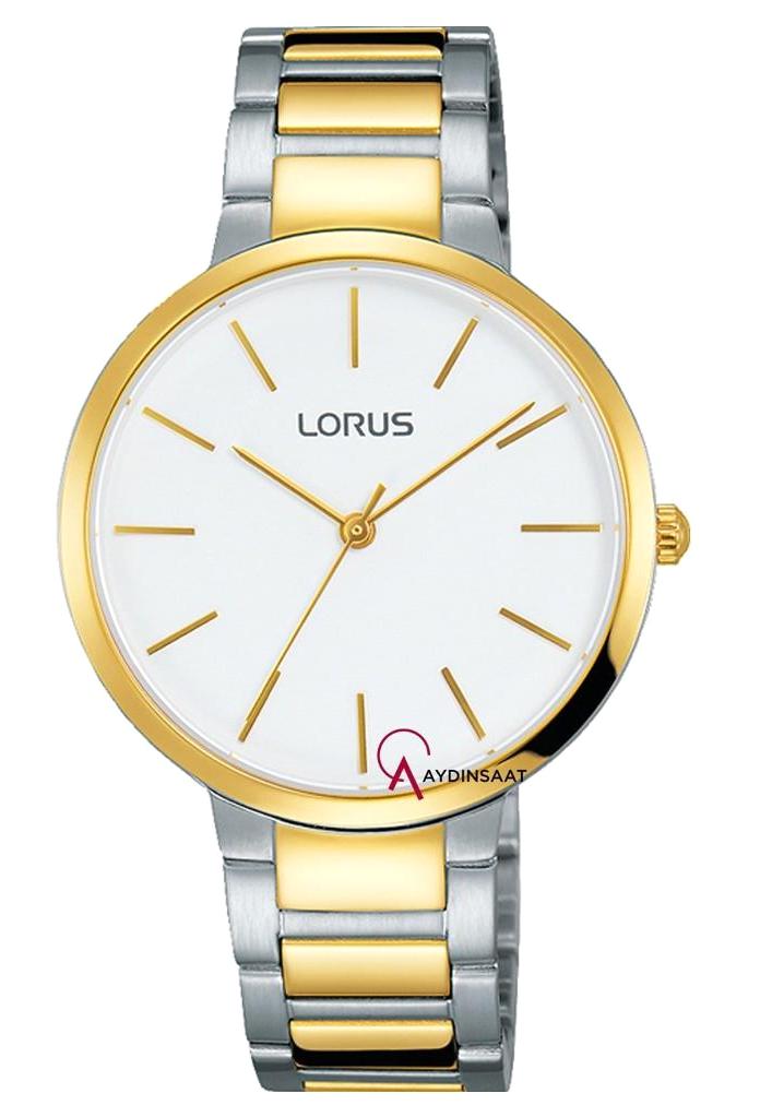 Lorus RH812CX9 40 mm Altın Çelik Kordon Analog Kadın Kol Saati