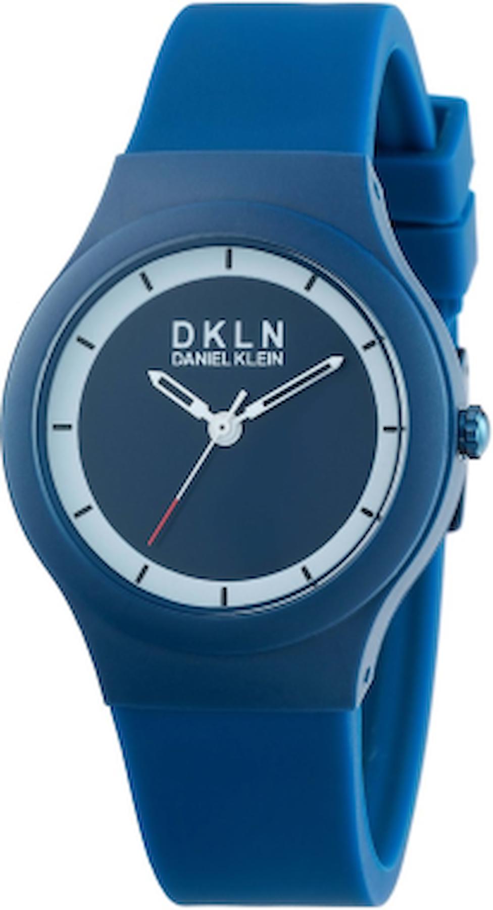 Daniel Klein DK.1.12277.3 34 mm Lacivert Silikon Kordon Analog Kadın Kol Saati