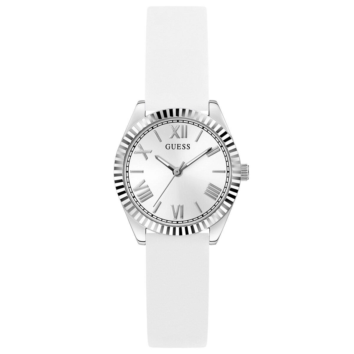 Guess GUGW0724L1 36 mm Beyaz Silikon Kordon Analog Kadın Kol Saati