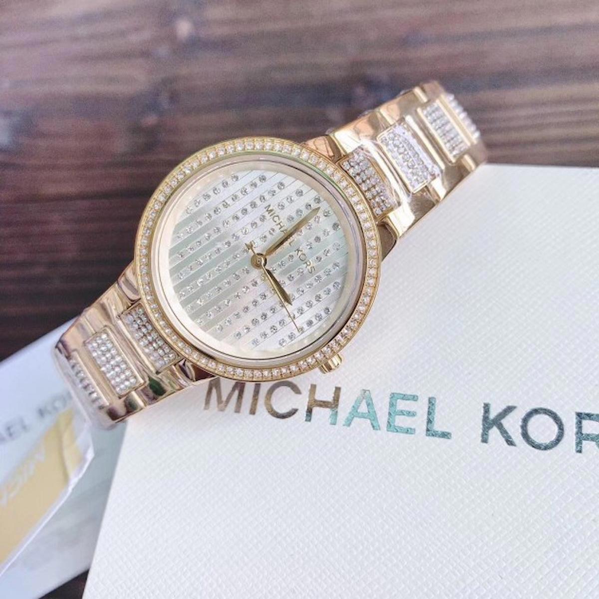 Michael Kors MK3985 38 mm Altın Çelik Kordon Analog Kadın Kol Saati