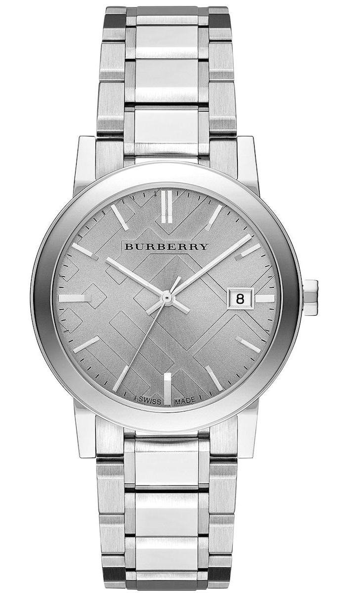 Burberry BU9035 38 mm Gri Çelik Kordon Analog Kadın Kol Saati
