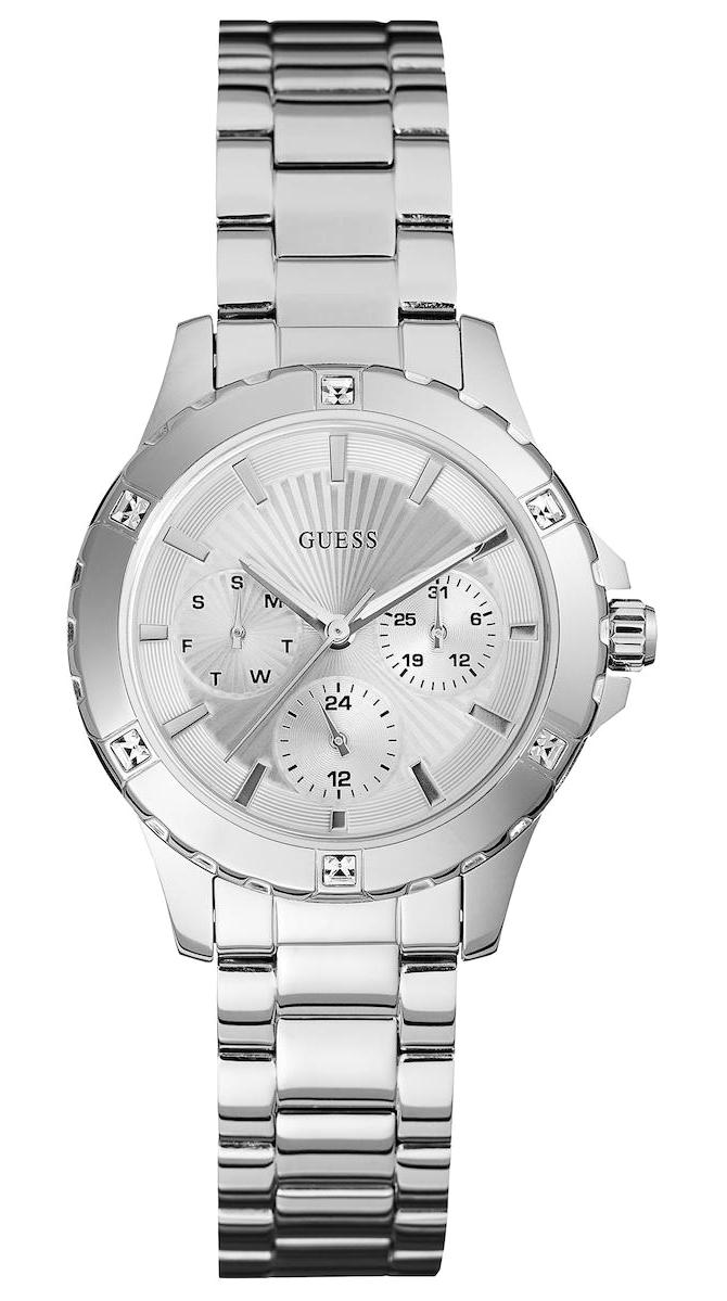 Guess GUW0443L1 38 mm Gri Çelik Kordon Analog Kadın Kol Saati