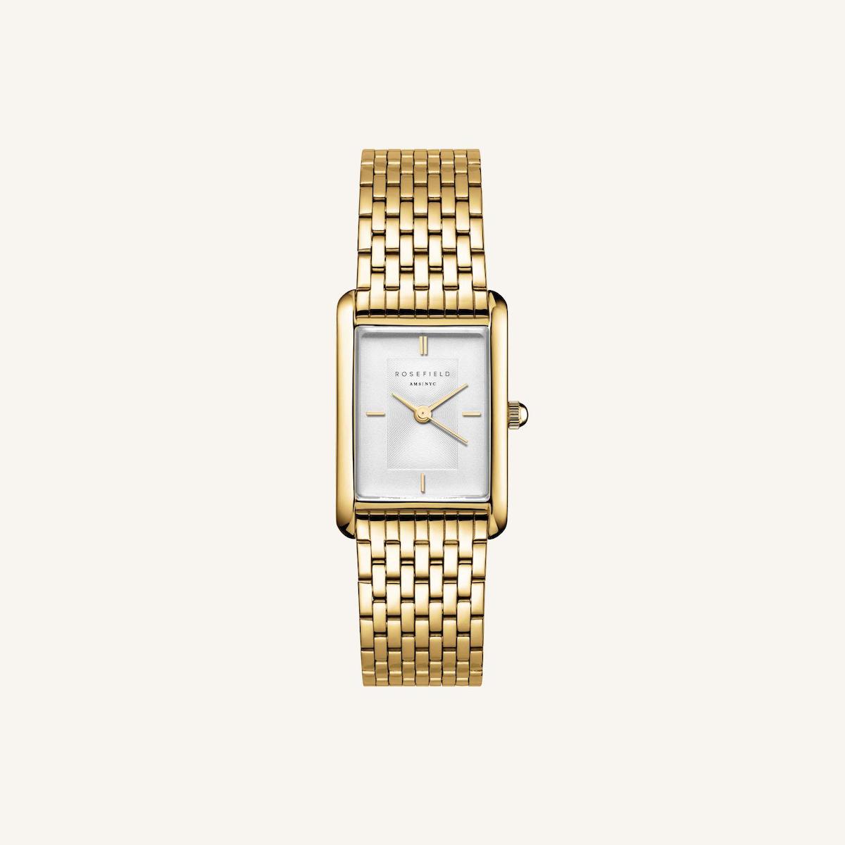 Rosefield HWGSG.H01 30 mm Altın Çelik Kordon Analog Kadın Kol Saati