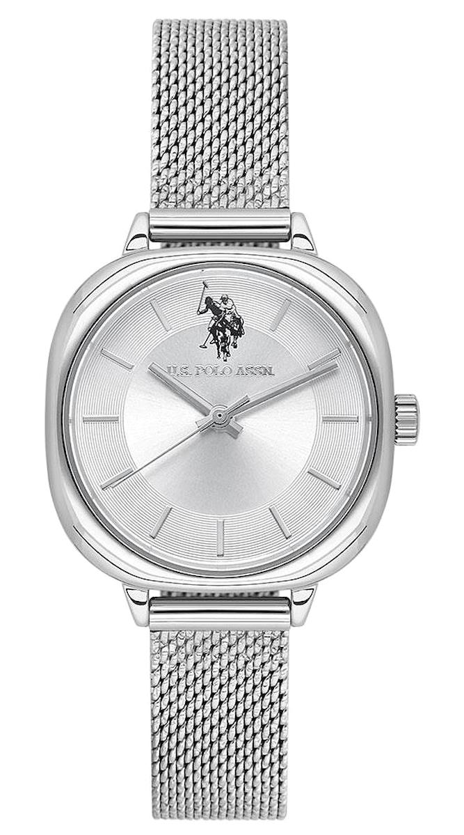 U.S. Polo Assn USPA2087-01 30 mm Gri Metal Kordon Analog Kadın Kol Saati