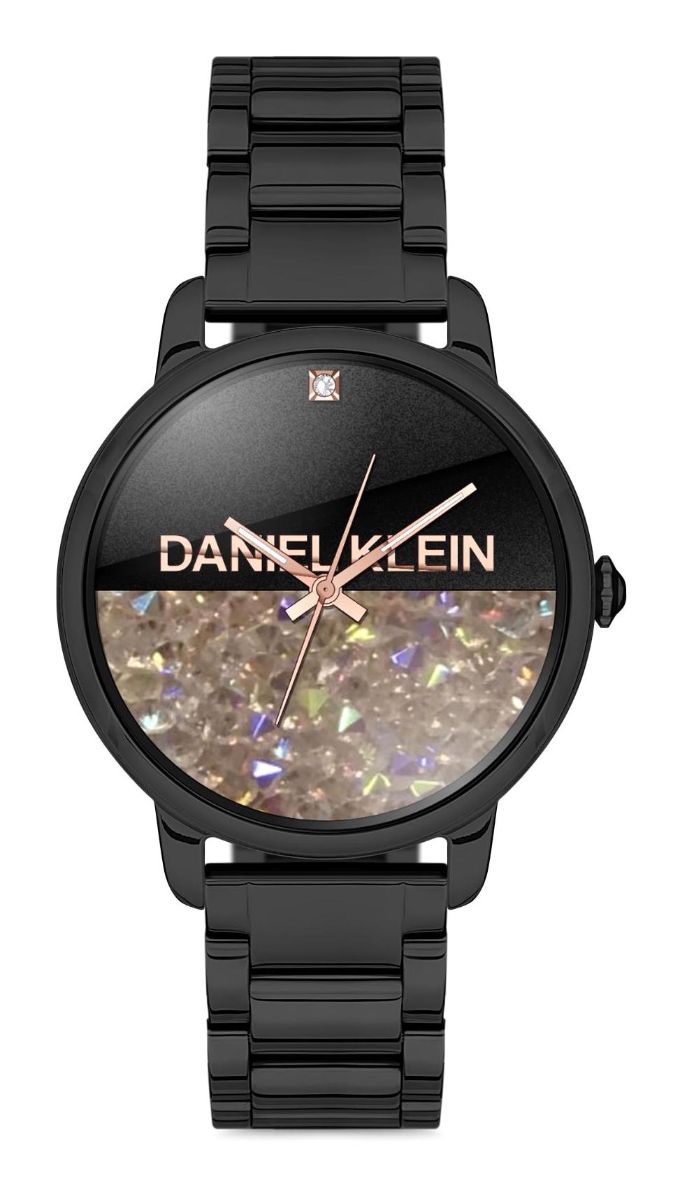 Daniel Klein DK102.DK.1.12711.4 36 mm Siyah Çelik Kordon Analog Kadın Kol Saati