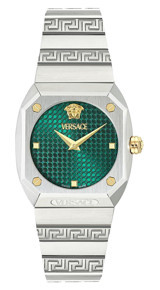 Versace VRSCVE9E00424 35-37 mm Gri Çelik Kordon Analog Kadın Kol Saati
