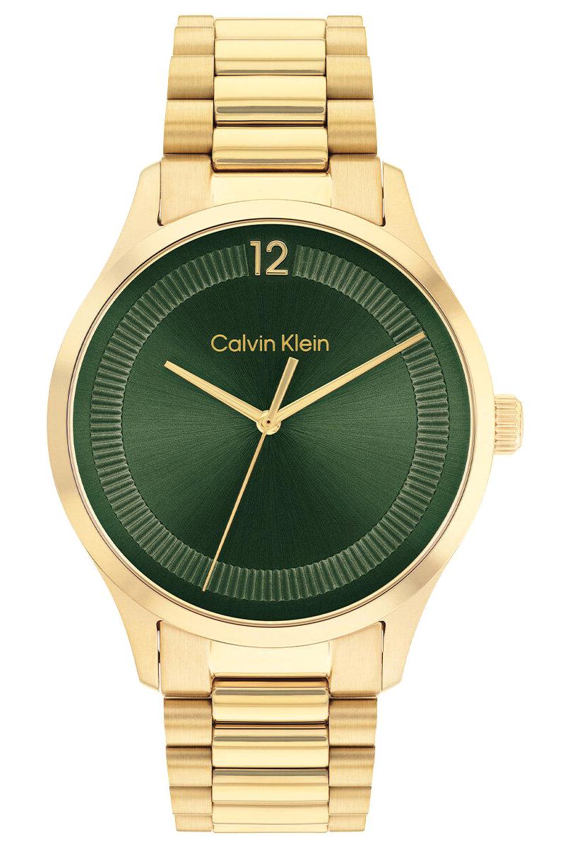 Calvin Klein CK25200229 40 mm Altın Çelik Kordon Analog Unisex Kol Saati
