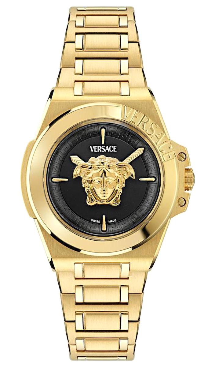 Versace VRSCVE8D00624 37 mm Altın Çelik Kordon Analog Kadın Kol Saati