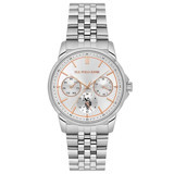 U.S. Polo Assn USPA2076-01 Takvimli 38 mm Gri Metal Kordon Analog Kadın Kol Saati