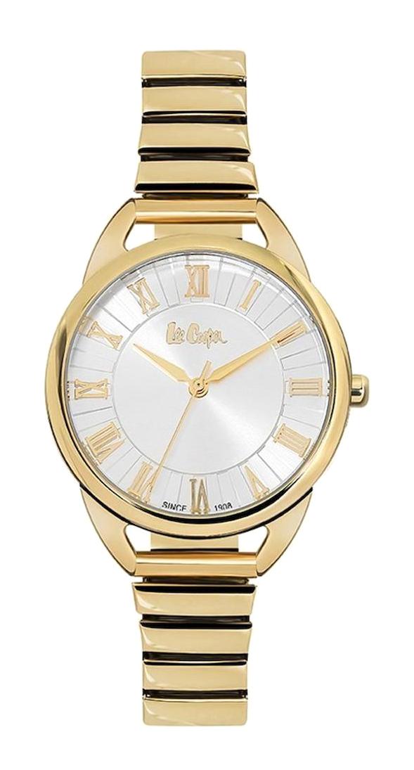 Lee Cooper LC06387.130 40 mm Altın Metal Kordon Analog Kadın Kol Saati