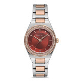 Ferrucci FER.03329M.03 30 mm Gri-Rose Gold Çelik Kordon Analog Kadın Kol Saati
