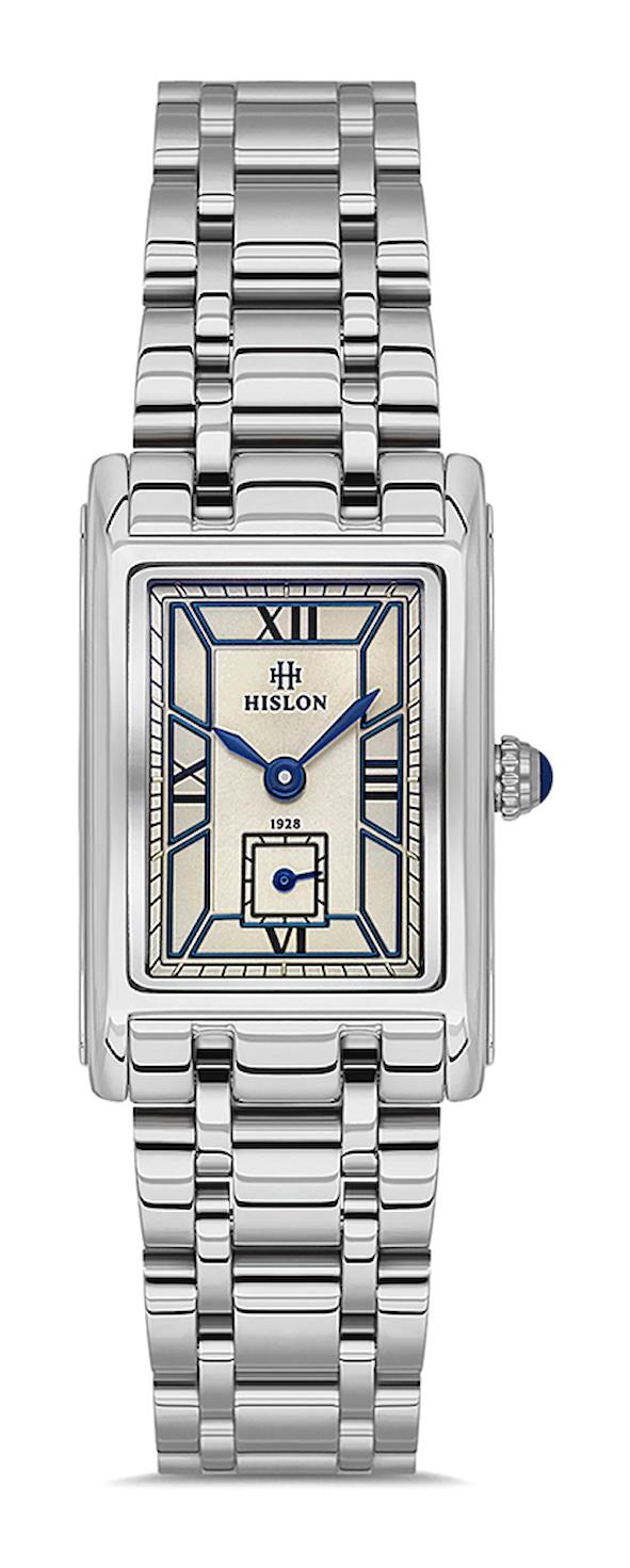 Hislon QL149S-03SS 21.8-34.4 mm Gri Çelik Kordon Analog Kadın Kol Saati
