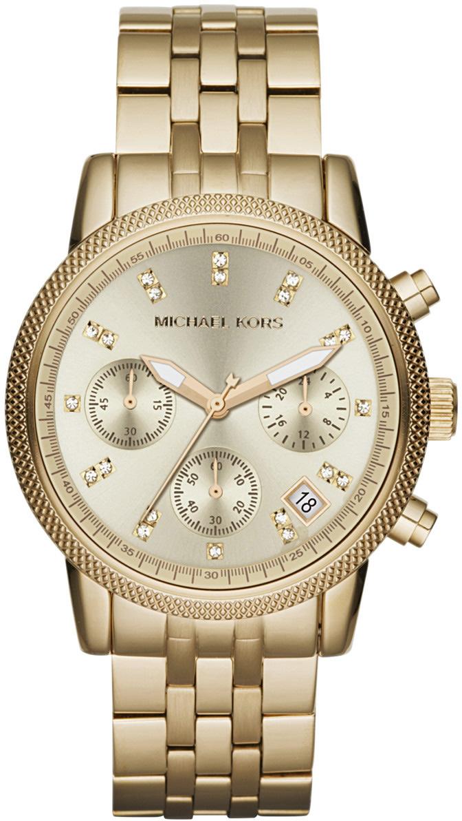 Michael Kors MK5676 Takvimli 36 mm Altın Çelik Kordon Analog Kadın Kol Saati