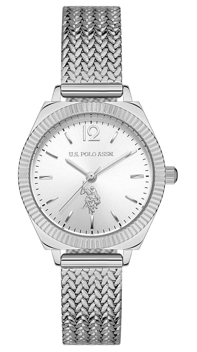 U.S. Polo Assn USPA2062-01 28 mm Gri Çelik Kordon Analog Kadın Kol Saati