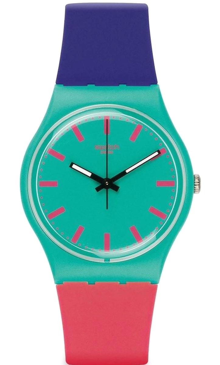 Swatch GG215 34 mm Çok Renkli Plastik Kordon Analog Kadın Kol Saati