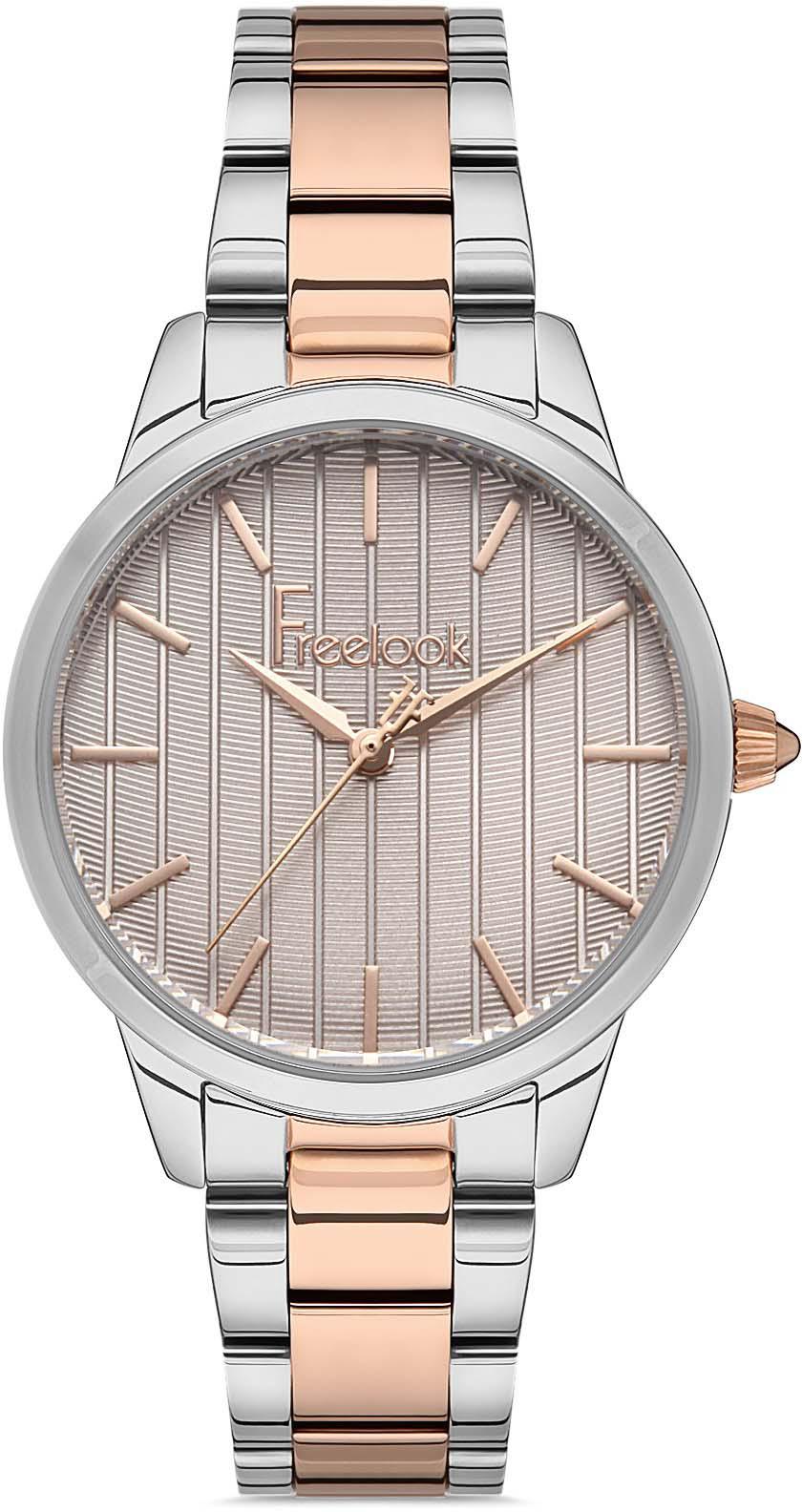 Freelook FL.1.10243.5 34 mm Rose Gold Çelik Kordon Analog Kadın Kol Saati