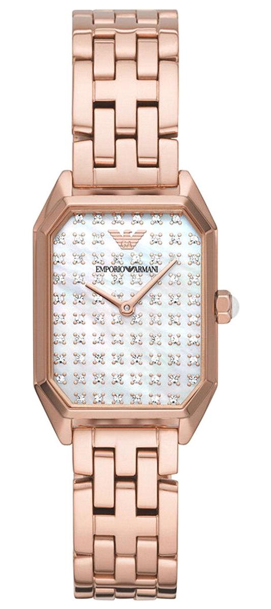 Emporio Armani AR11389 24 mm Rose Gold Çelik Kordon Analog Kadın Kol Saati