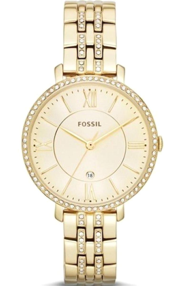 Fossil FES3547 36 mm Altın Çelik Kordon Analog Kadın Kol Saati