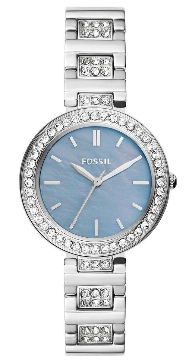 Fossil FBQ3865 38 mm Gri Çelik Kordon Analog Kadın Kol Saati