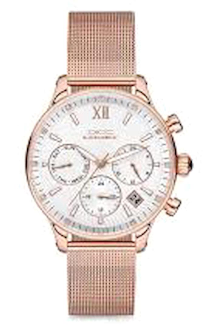 Dice Kayek DK.1.AG1122.01 35 mm Rose Gold Çelik-Hasır Kordon Analog Kadın Kol Saati