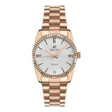 Beverly Hills Polo Club BP3172C.430 36 mm Gri Çelik Kordon Analog Kadın Kol Saati