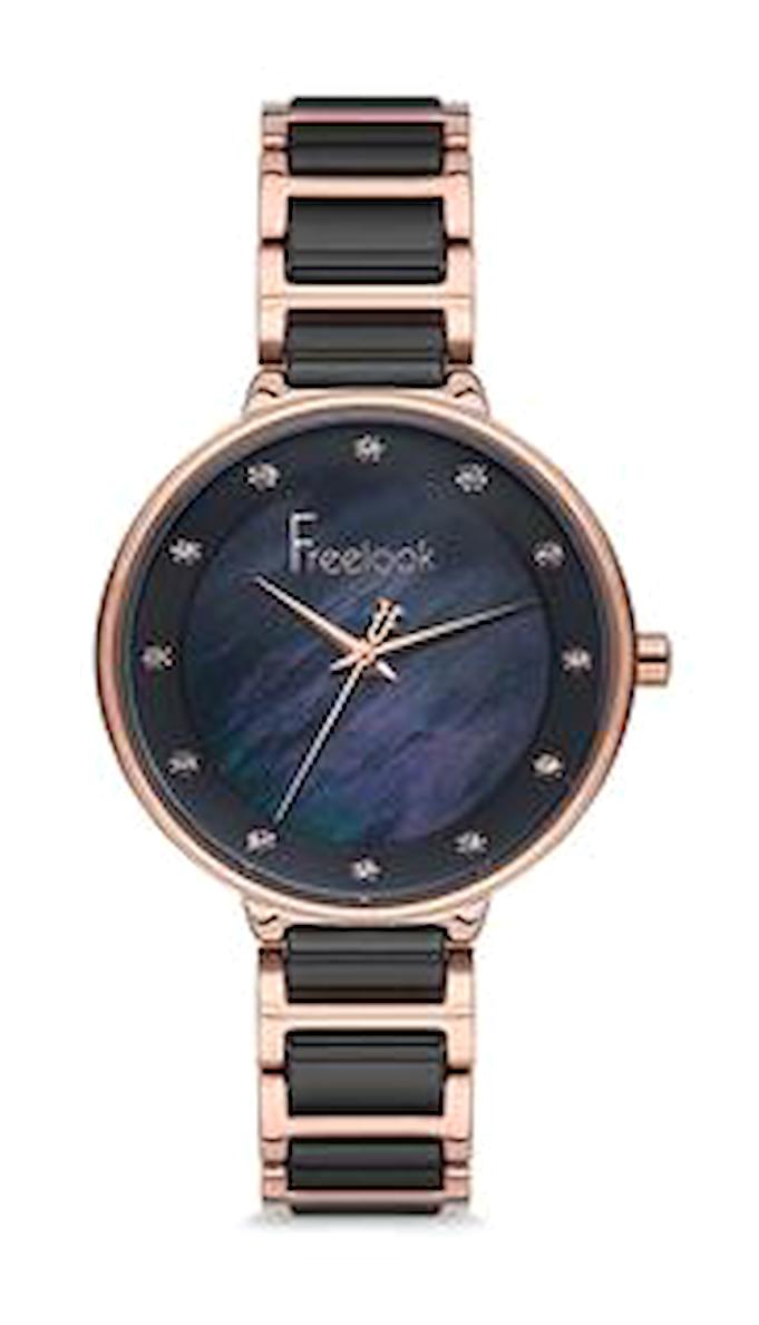 Freelook FL.1.10070.4 36 mm Rose Gold - Siyah Metal Kordon Analog Kadın Kol Saati