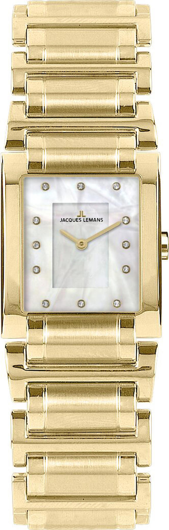 Jacques Lemans 1-2152G 29 mm Altın Çelik Kordon Analog Kadın Kol Saati