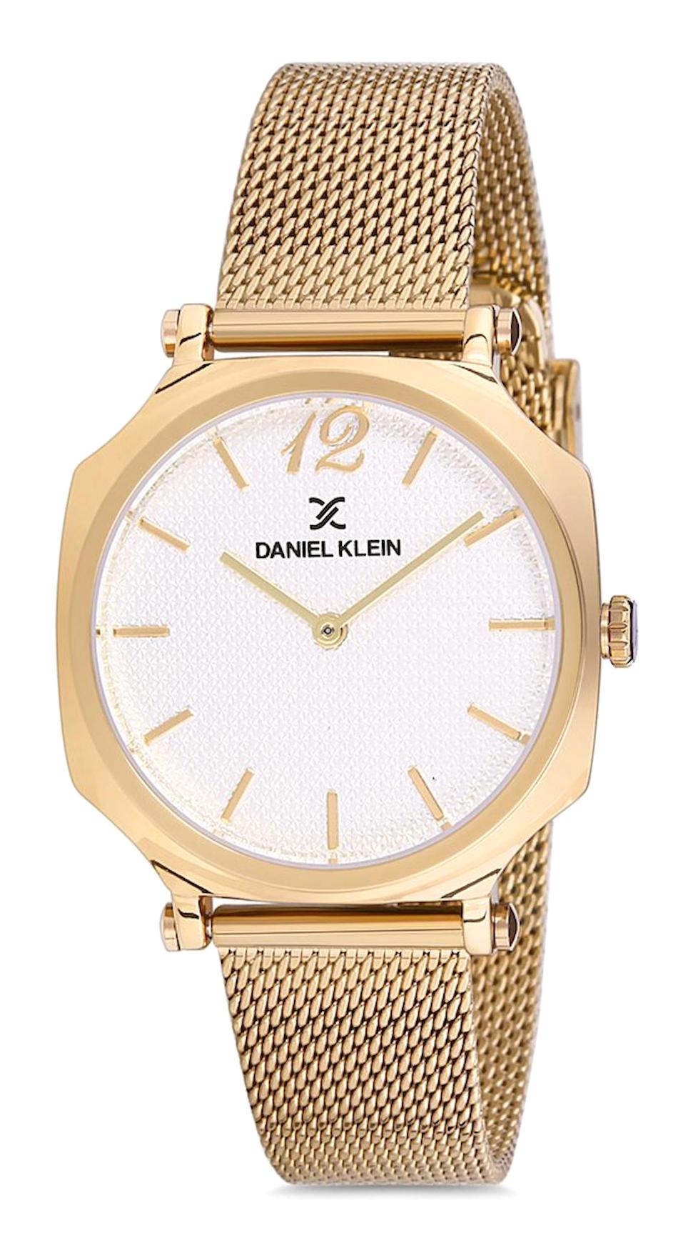 Daniel Klein DK013341D-02 35 mm Altın Çelik Kordon Analog Kadın Kol Saati