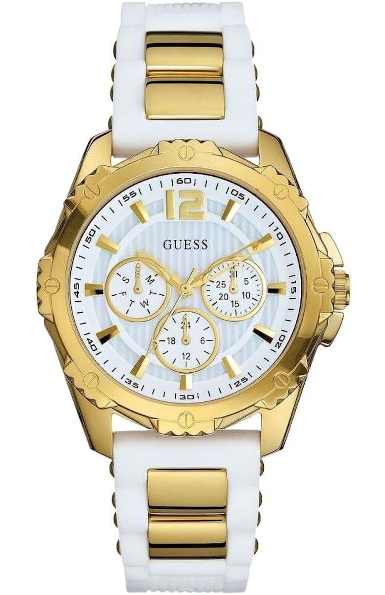 Guess GUW0325L2 40 mm Beyaz Çelik Kordon Analog Kadın Kol Saati