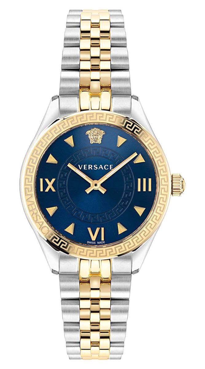 Versace VRSCVE2S00522 35 mm Altın-Gri Çelik Kordon Analog Kadın Kol Saati