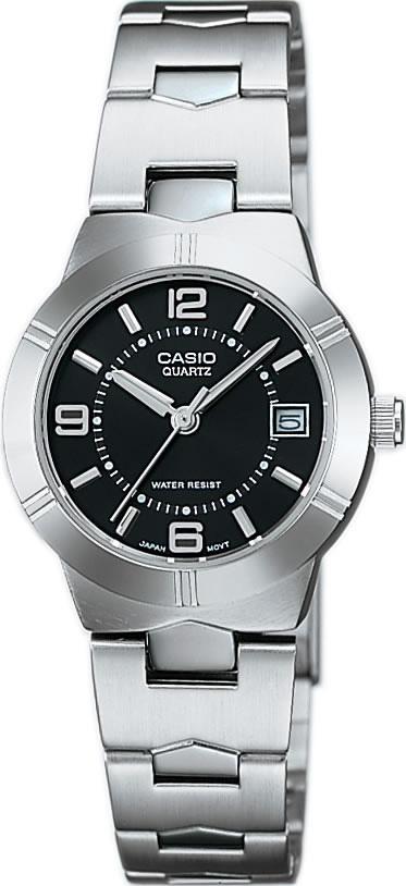 Casio LTP-1241D-1ADF 28 mm Gri Çelik Kordon Analog Unisex Kol Saati