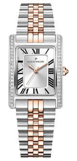 Jacques Philippe JPQLS657328RGS 24.5 mm Gri-Rose Gold Çelik Kordon Analog Kadın Kol Saati